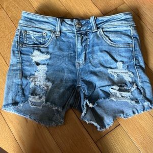 American eagle jean shorts